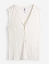 Top - Viscosemix - Off-White