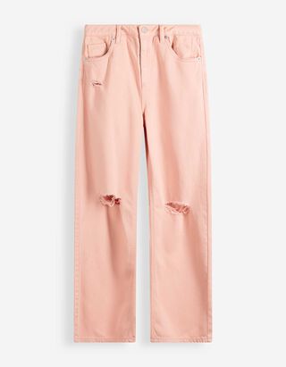 Hose - Used-Look - Pink