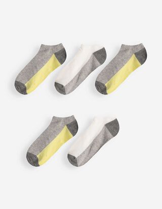 Sneakersocken - 5er-Pack