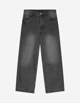 Jeans - Baggy Fit - schwarz