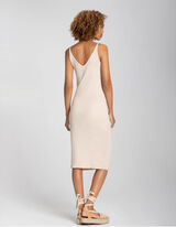 Abito - Misto viscosa - beige