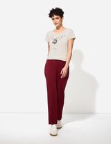 Tričko - Trblietav&aacute; potlač - biely