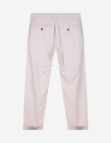 Chinohose - Leinen-Mix - beige