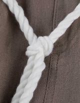 Culotte - Leinen-Mix - hellbraun