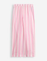 Set aus Top und Hose - Streifen - Pink