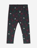 Set aus Sweatshirt und Leggings - Baumwoll-Mix - dunkelgrau