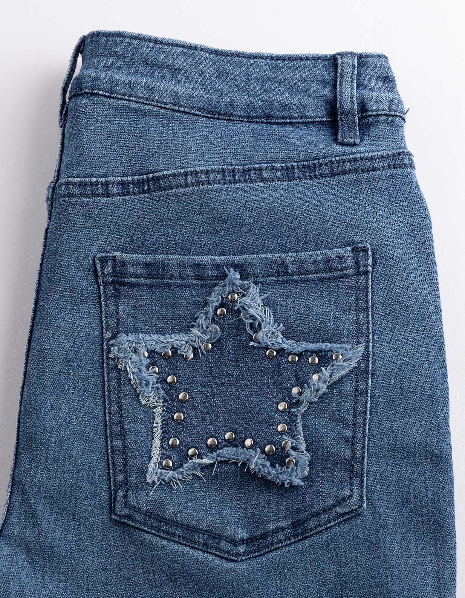 Jeans - Bootcut Fit - blau
