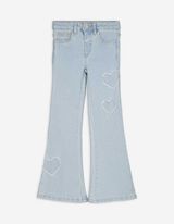 Schlaghose - light blue denim - Hellblau
