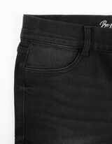 Pantaloni capri - Percentuale di tessuto elasticizzato - nero