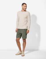 Bluză de corp cu mânecă lungă - Regular Fit - Alb