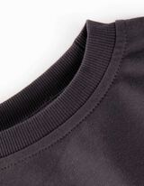 Majica - Disney print - tamno-siva