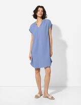 Bluza-haljina - tamno-plava