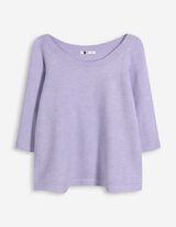 Pullover - Feinstrick - lila