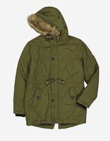 Parka - Pelliccia sintetica rimovibile - verde scuro