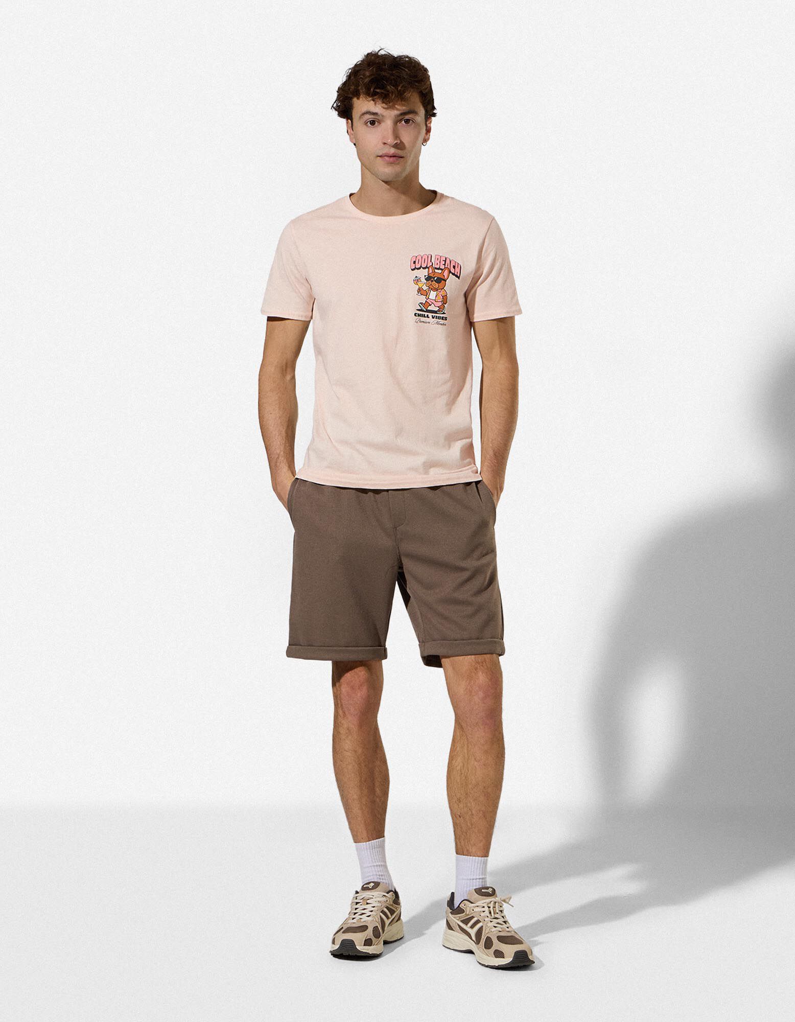 T-shirt - Print - Oranje