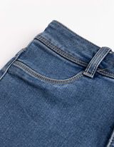 Dž&iacute;ny - Velmi přil&eacute;hav&yacute; střih Skinny Fit - modra