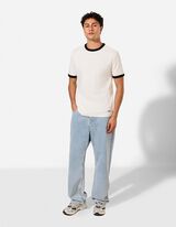 T-Shirt - Regular Fit - Wei&szlig;