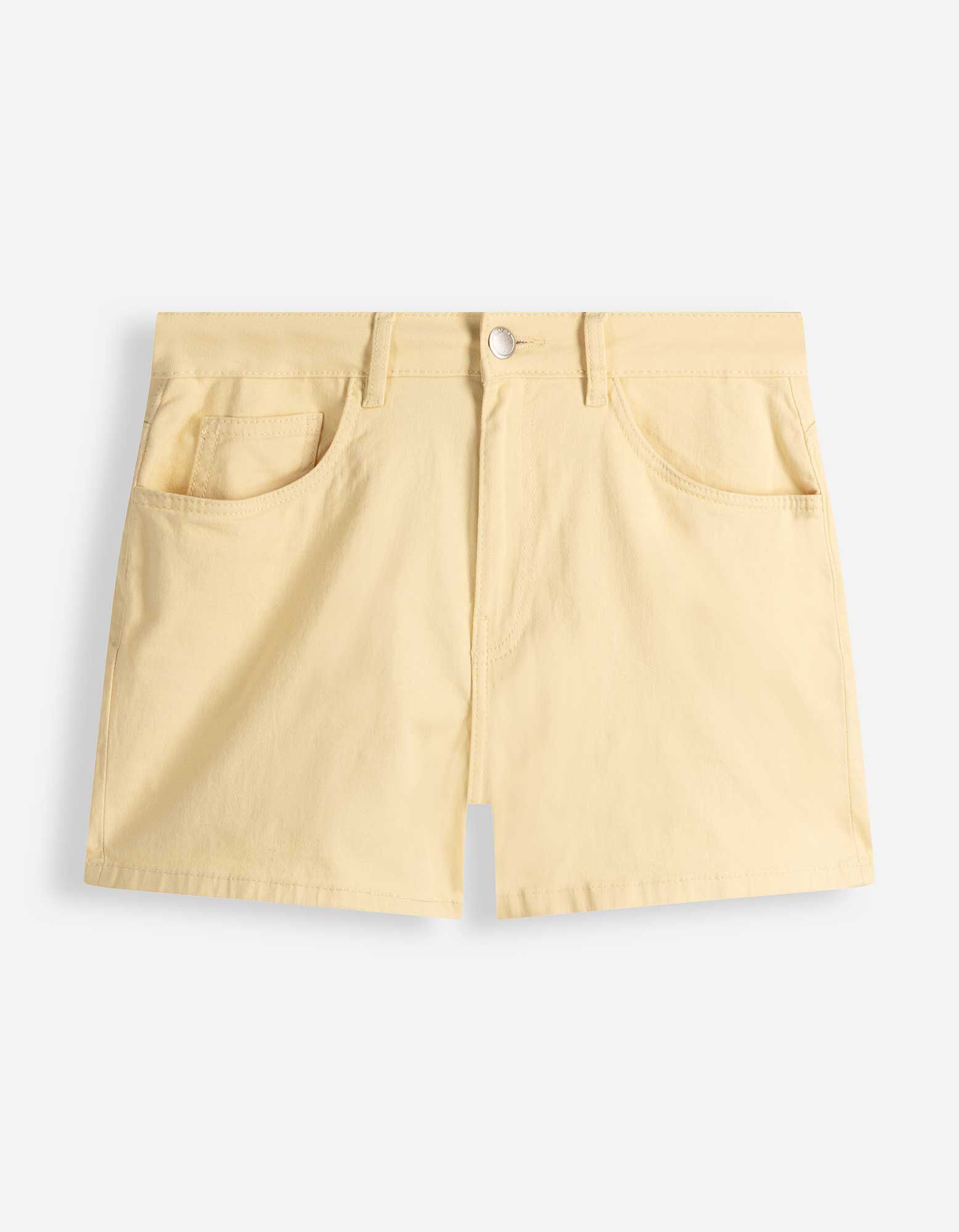 Shorts - Twill - Gelb