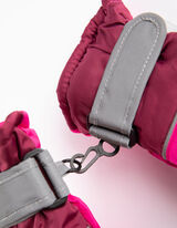 Skija&scaron;ke rukavice - Termo-efekat - ruzicasta