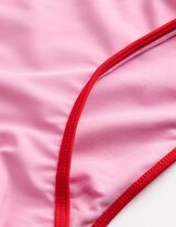 Set van bikinitop en bikinibroekje - Elastische band - roze