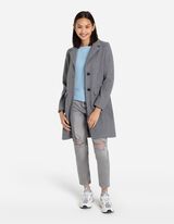 Mantel - Knopfverschluss