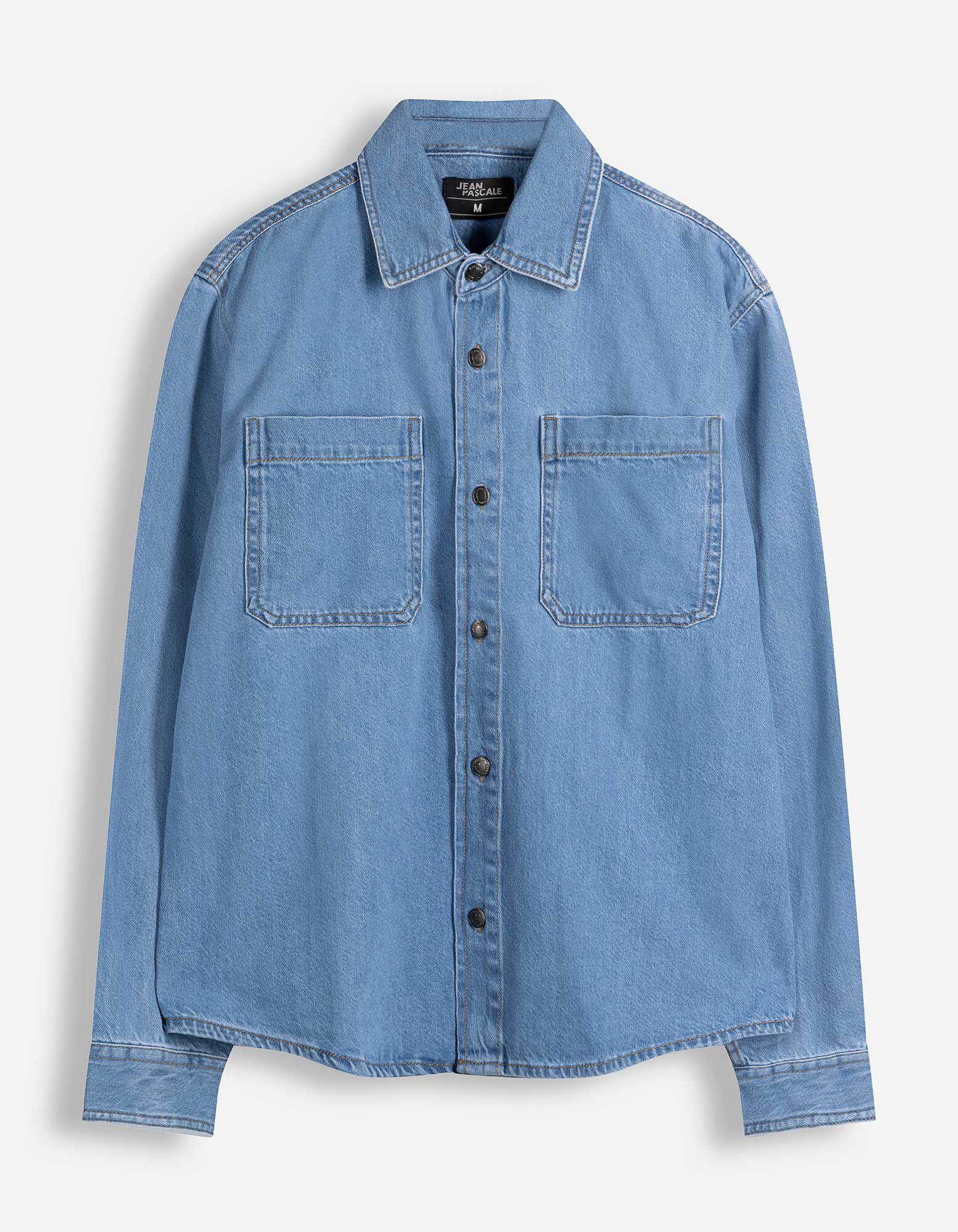 Hemdjacke - Denim - blau