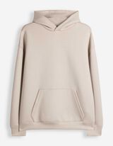 Sweatshirt - Oversized Fit - Beige