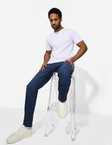 Jeans - Modern Straight Fit - dunkelblau