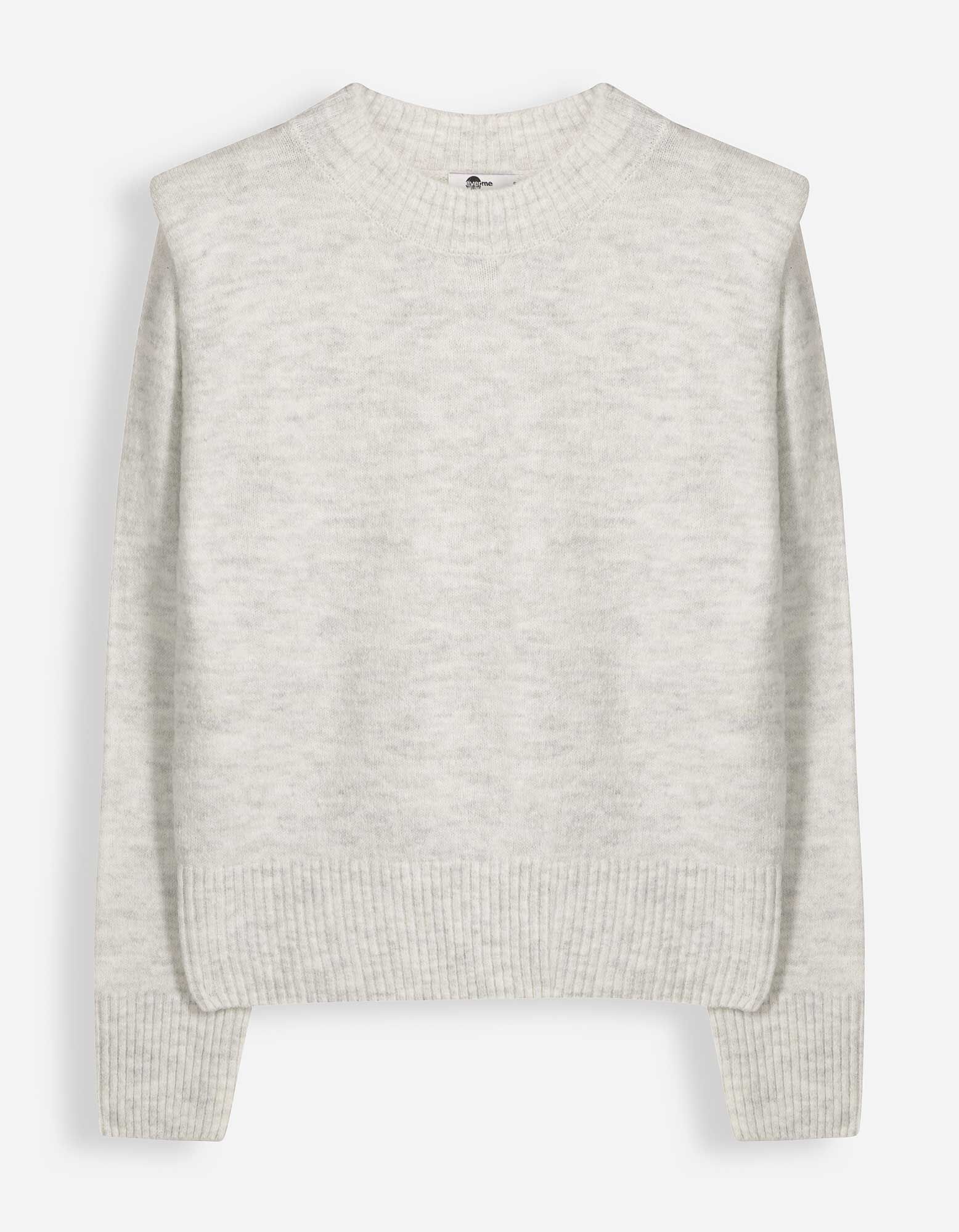 Pullover - &Uuml;berschnittene Schultern - Off-White