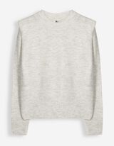 Pullover - &Uuml;berschnittene Schultern - Off-White