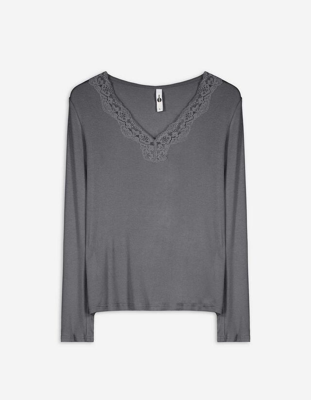 Langarmshirt - LENZING™ ECOVERO™