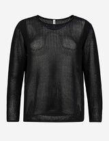 Damen Pullover - Gerollte Abschlüsse   