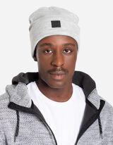 Čepice - Ohrnutý lem - seda