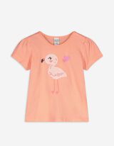 T-shirt - Ricami - rosa
