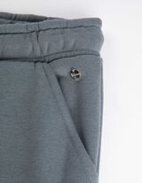 Joggingové kalhoty - Volný střih Relaxed Fit - tyrkysova