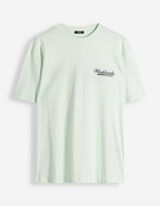 T-Shirt - R&uuml;ckenprint - hellgr&uuml;n