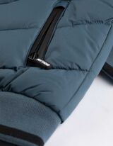 Tepitud jope - vetthülgav - tumesinine