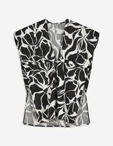 Allover-Print - schwarz