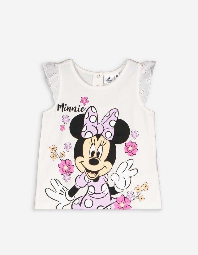 Tricou - Minnie Mouse - Alb