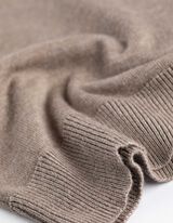 Pull-over - Col polo - Beige