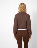 Pullover - Scuba - Dunkelbraun