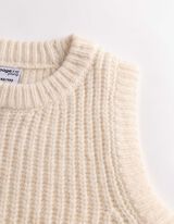 Pullunder - Strick - Off-White