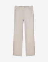 Püksid - lai sääreosa - beezh