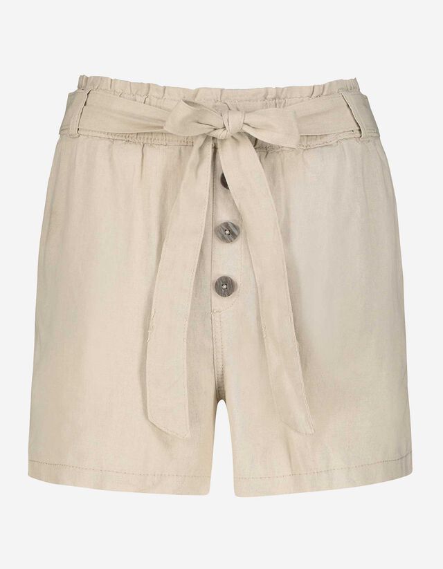Damen Shorts - Leinen-Mix  