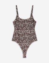 Body - Leopardenmuster - beige