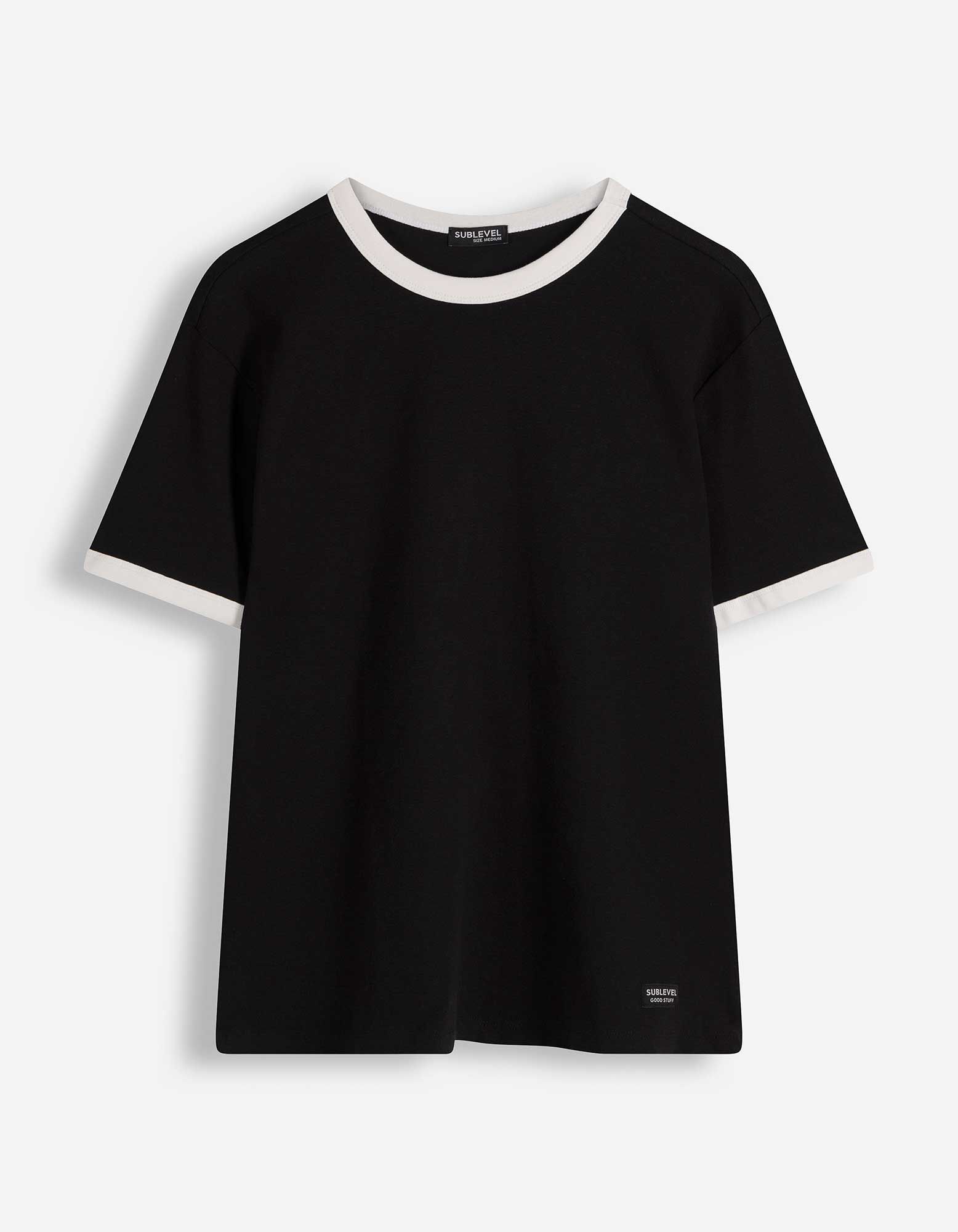 T-Shirt - Regular Fit - Schwarz