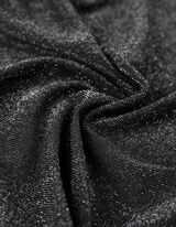 Srajčna bluza - Lurex - crna