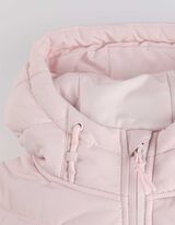 Gewatteerde jas - Reflecterend - roze