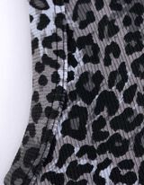 Ujjatlan felső - P&aacute;rducmint&aacute;s - vilagos szurke