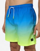 Badehose - einfarbig - gelb